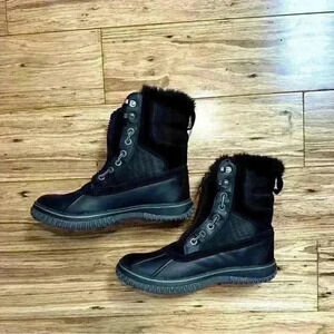 Pajar Canada Women’s Black Guyanna Waterproof Boot Size 10